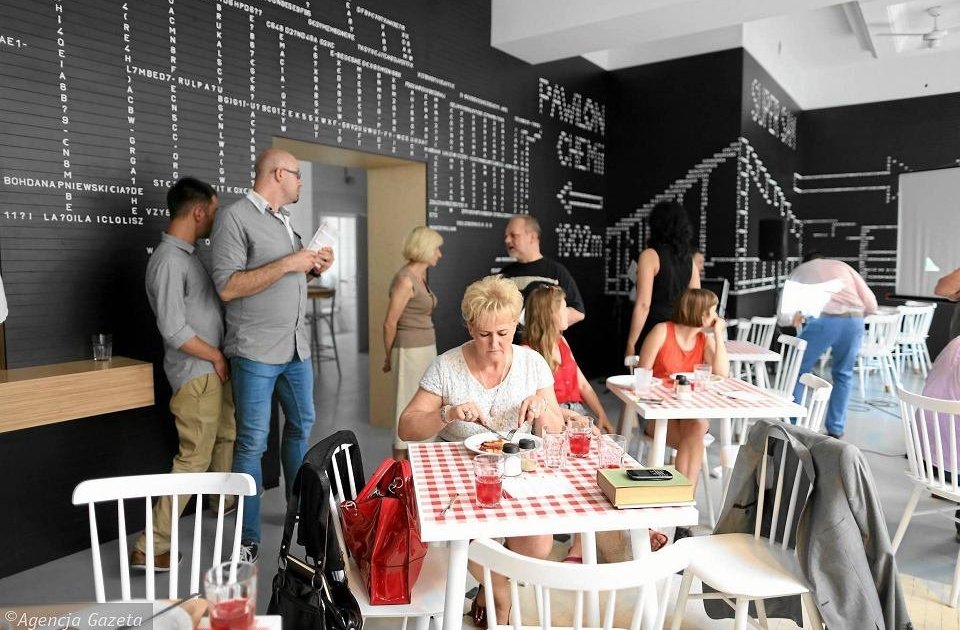 Інтер'єр Bar Mleczny у Варшаві